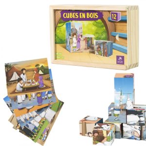 Puzzle de cube en bois – Muslimkid (7 à 12 ans)